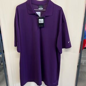Nike Men's Deep Purple Polo Shirt